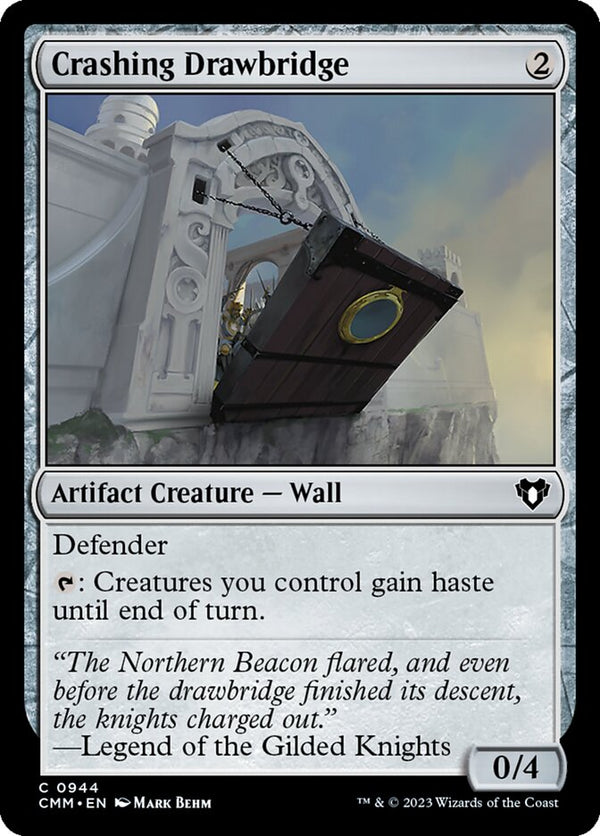 Crashing Drawbridge - Magic: The Gathering