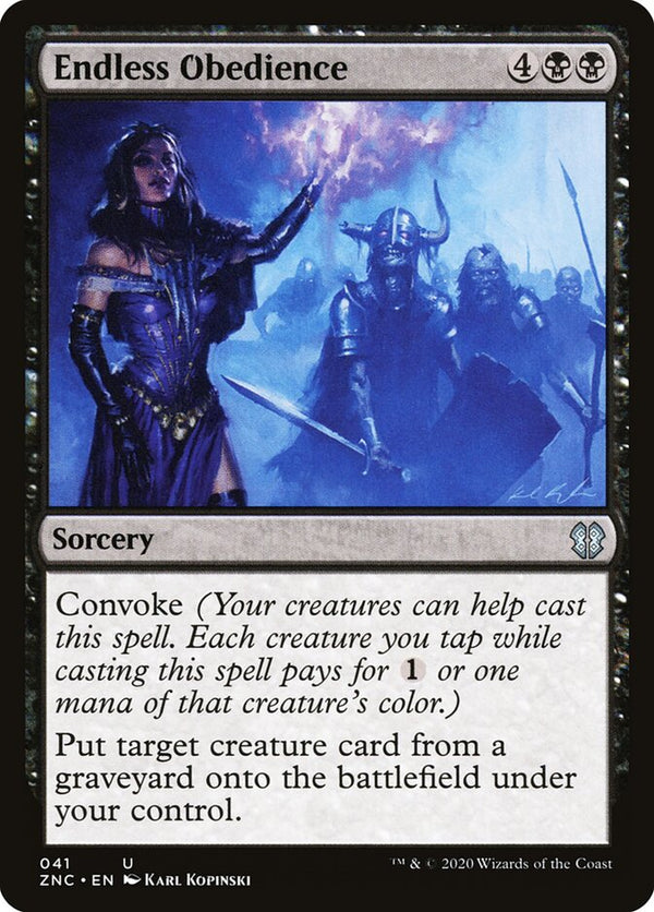 Endless Obedience - Magic: The Gathering