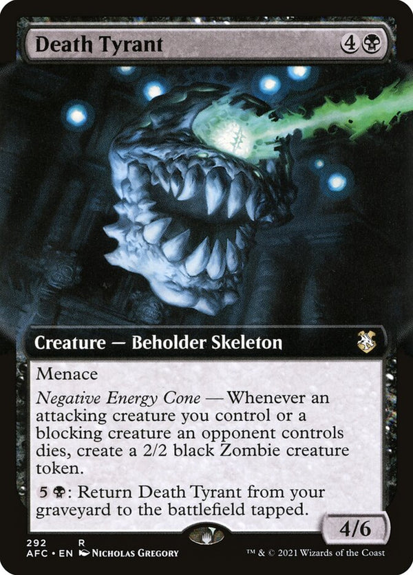 Death Tyrant (Extended Art) - Magic: The Gathering
