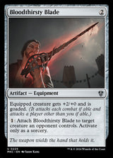 Bloodthirsty Blade - Magic: The Gathering