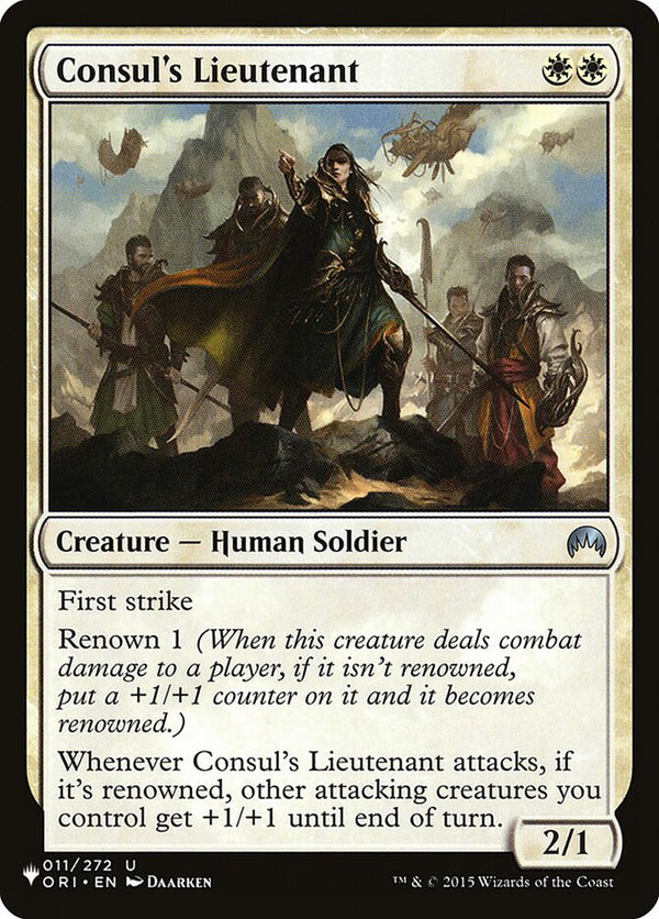 Consul's Lieutenant - Magic: The Gathering
