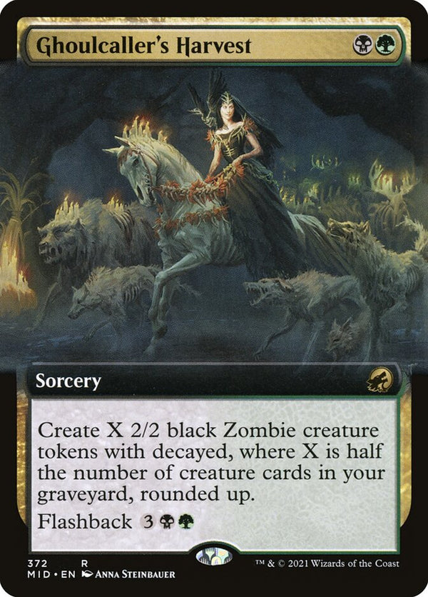 Ghoulcaller's Harvest (Extended Art) - Magic: The Gathering