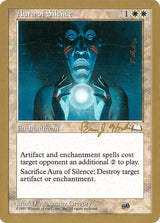Aura of Silence - 1998 Brian Hacker (WTH) (SB) - Magic: The Gathering