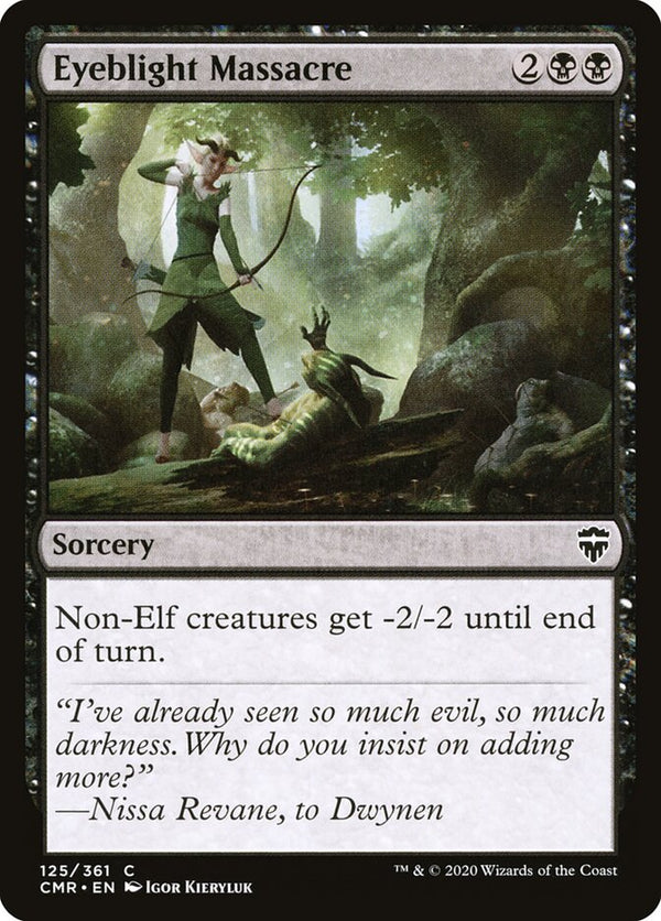 Eyeblight Massacre - Magic: The Gathering