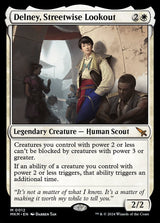 Delney, Streetwise Lookout - Magic: The Gathering