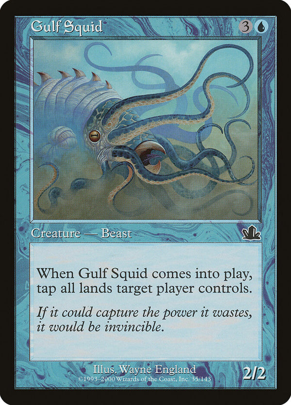 Gulf Squid - Magic: The Gathering
