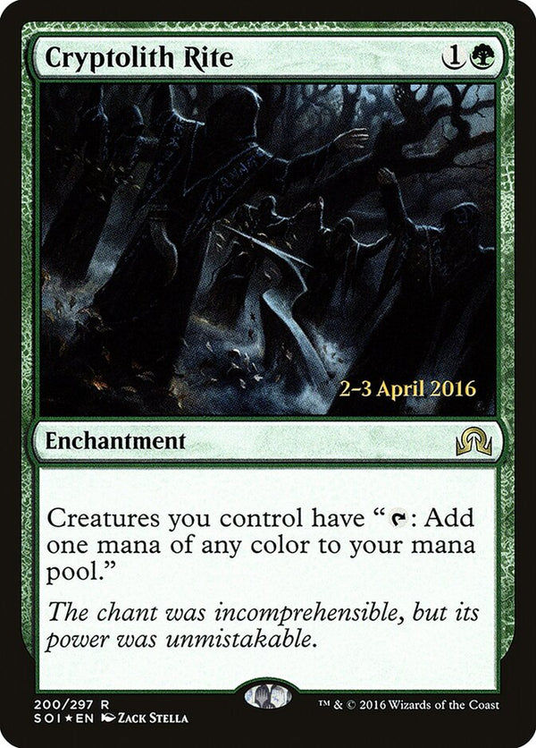 Cryptolith Rite - Magic: The Gathering