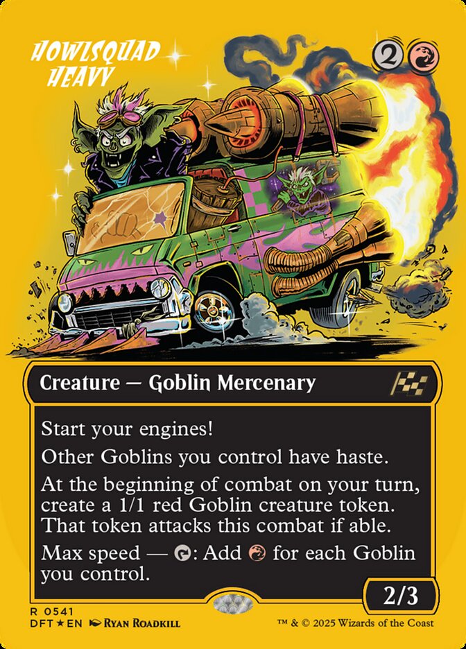 Howlsquad Heavy (Borderless) (First-Place Foil)