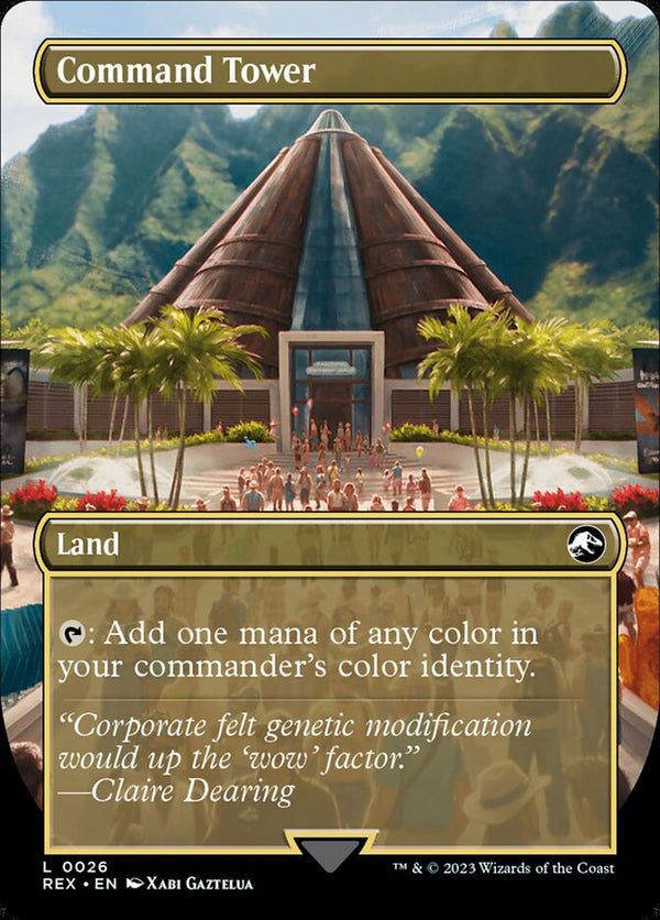 Command Tower (Borderless) - Magic: The Gathering