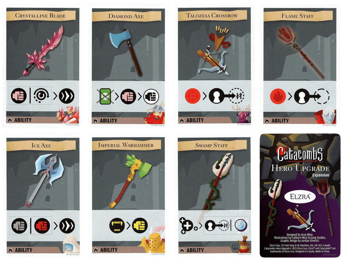 Catacombs (Third Edition): Hero Upgrade Expansion