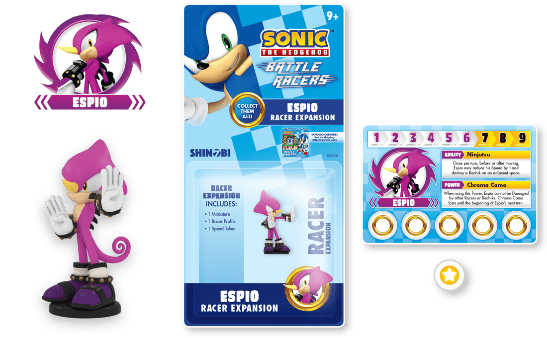 Sonic the Hedgehog: Battle Racers – Espio Racer Expansion