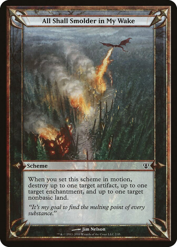 All Shall Smolder in My Wake (Archenemy) - Magic: The Gathering