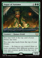 Augur of Autumn - Magic: The Gathering