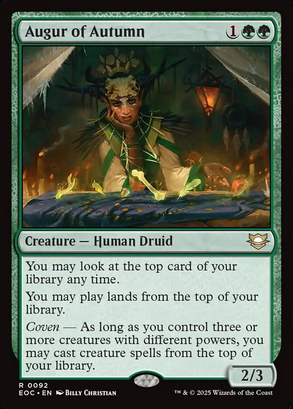 Augur of Autumn - Magic: The Gathering
