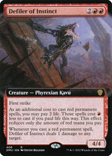 Defiler of Instinct (Extended Art) - Magic: The Gathering
