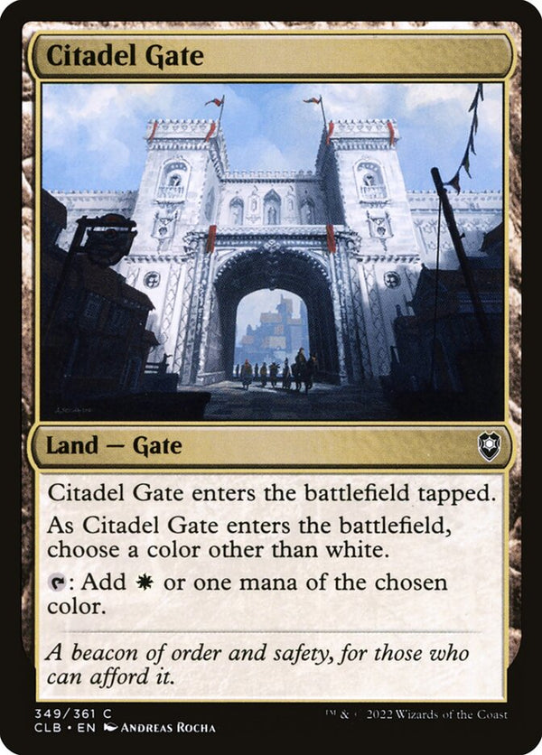 Citadel Gate - Magic: The Gathering