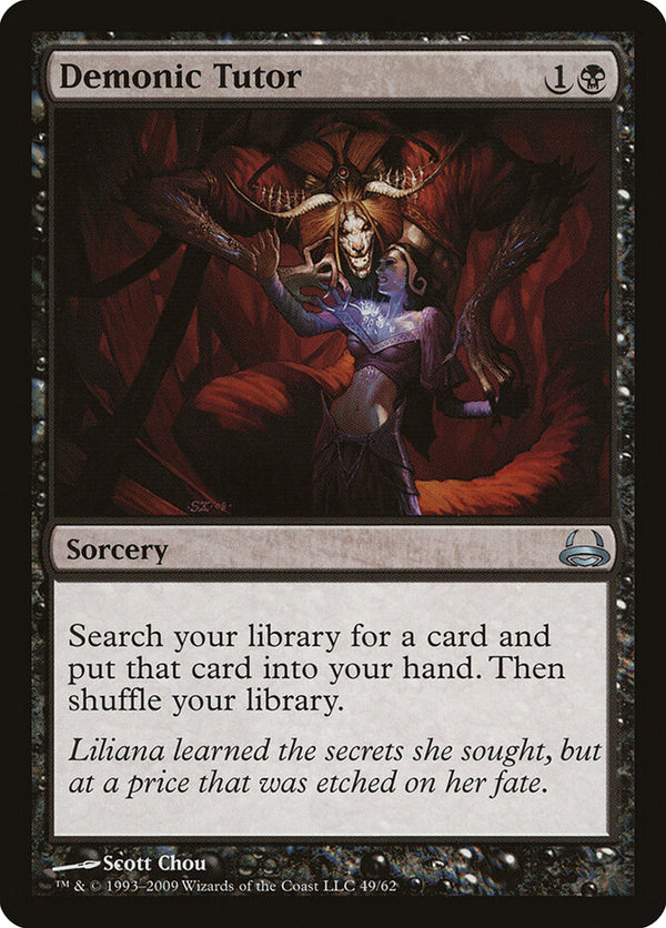 Demonic Tutor - Magic: The Gathering