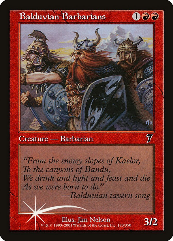 Balduvian Barbarians - Magic: The Gathering