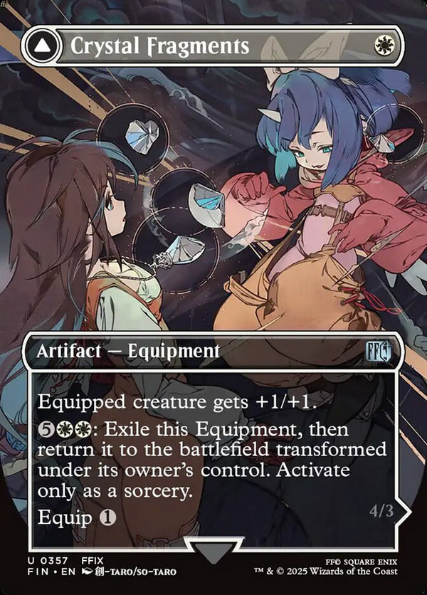 Crystal Fragments (Borderless) - Magic: The Gathering