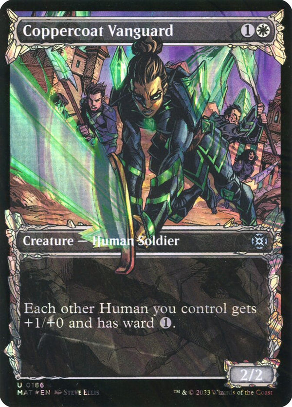 Coppercoat Vanguard (Halo Foil) - Magic: The Gathering