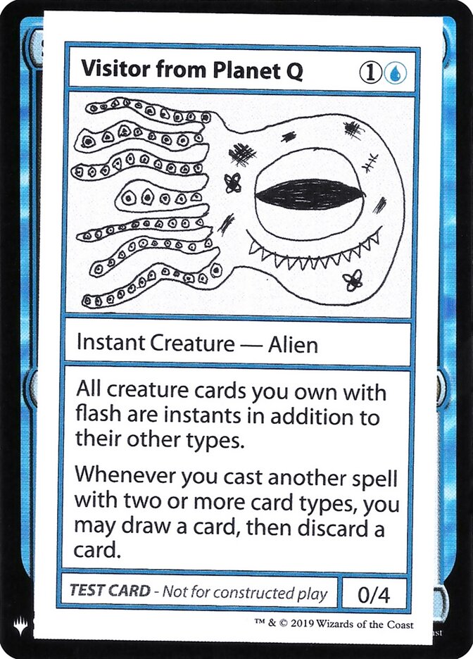 Visitor from Planet Q