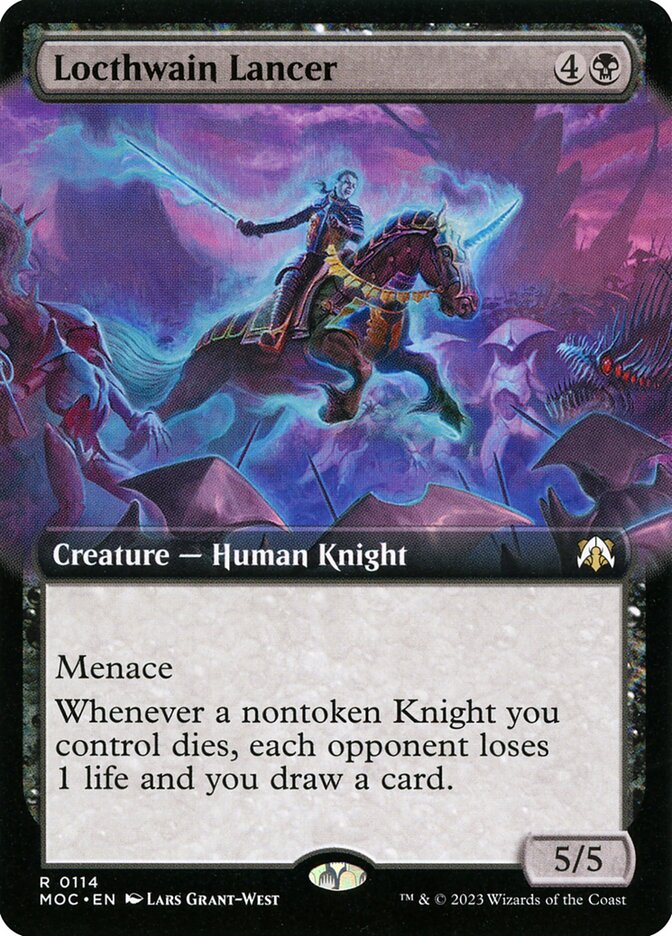 Locthwain Lancer (Extended Art)