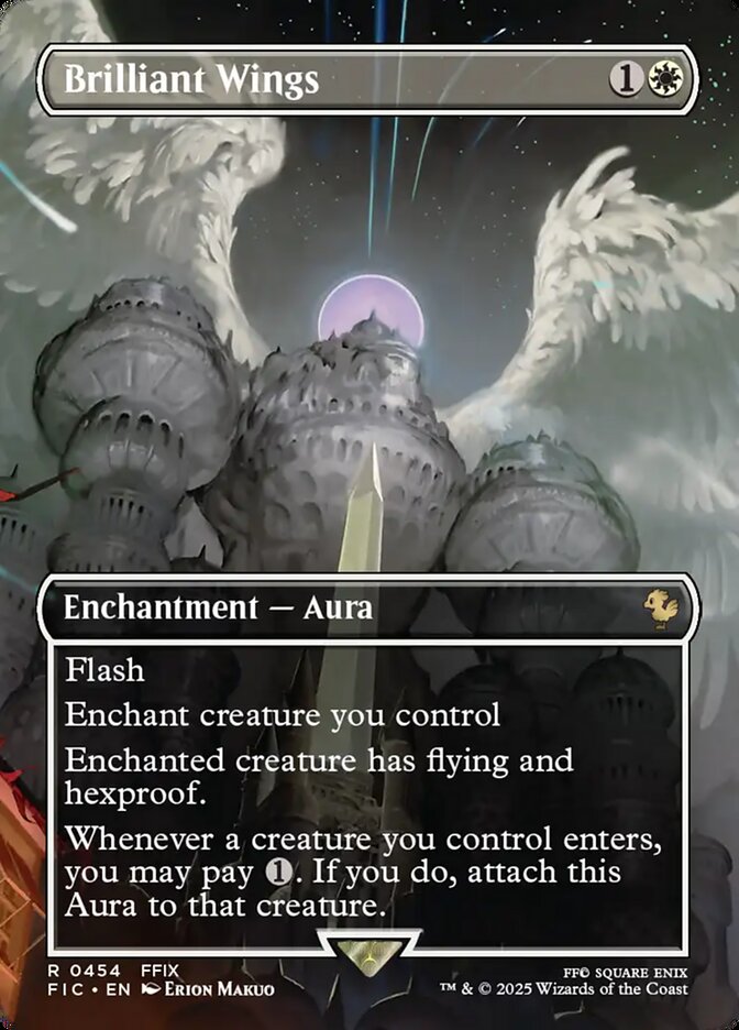 Brilliant Wings (Borderless)