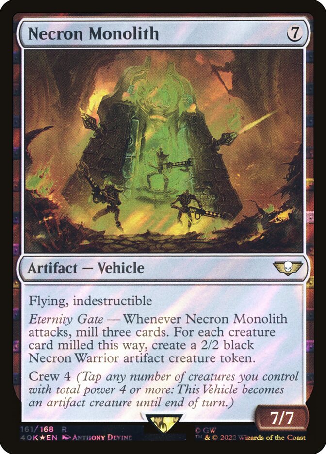 Necron Monolith (Surge Foil)