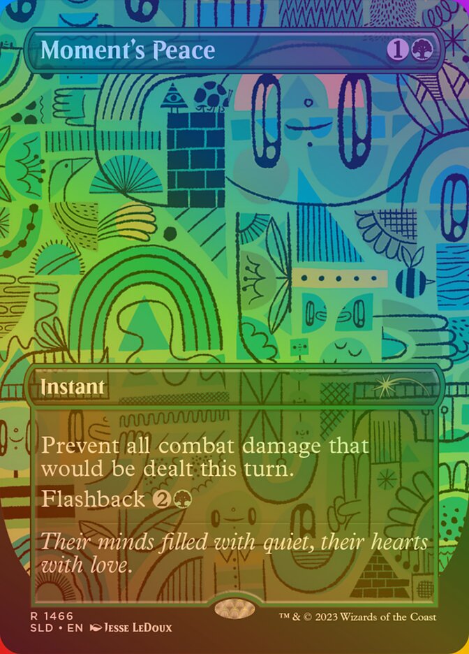 Moment's Peace (Rainbow Foil)