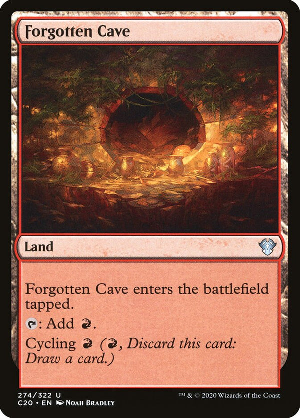 Forgotten Cave - Magic: The Gathering
