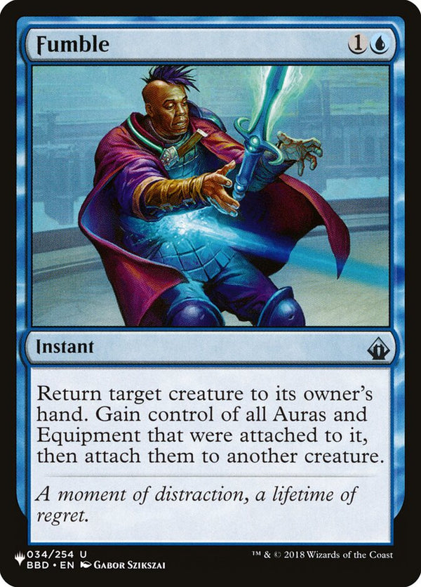 Fumble - Magic: The Gathering