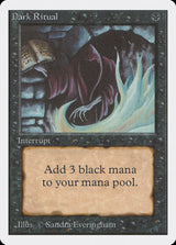 Dark Ritual - Magic: The Gathering