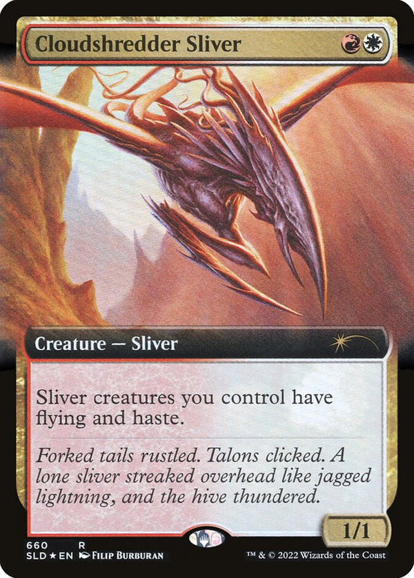 Cloudshredder Sliver (Extended Art) - Magic: The Gathering