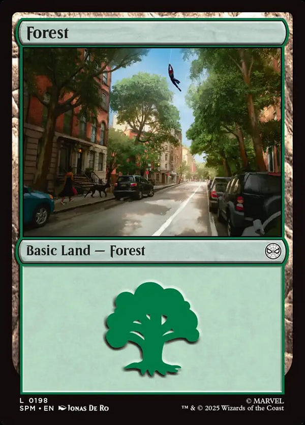 Forest (0198) - Magic: The Gathering