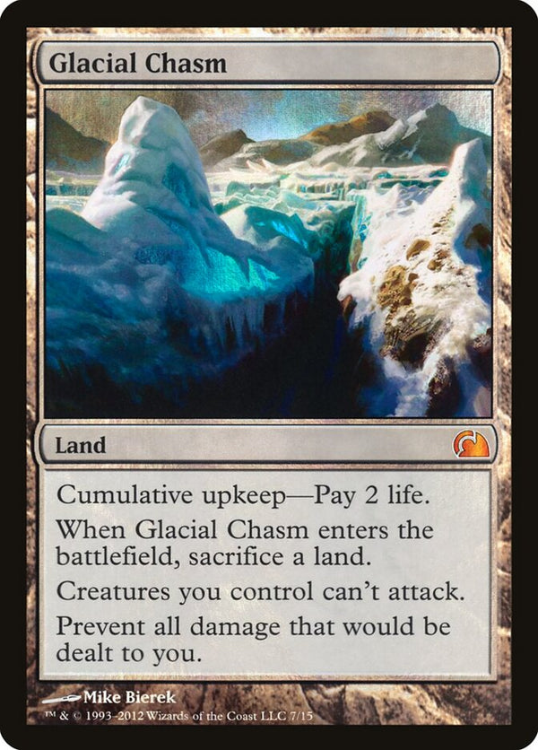 Glacial Chasm - Magic: The Gathering
