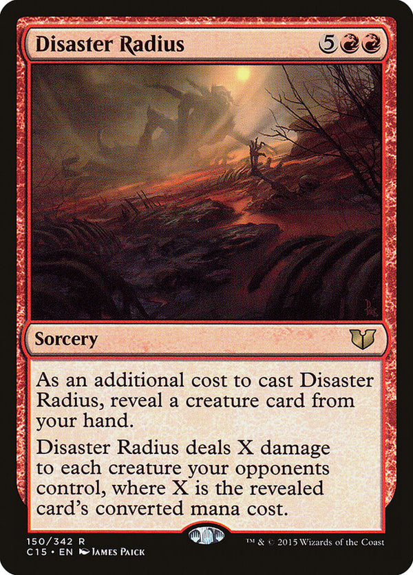 Disaster Radius - Magic: The Gathering