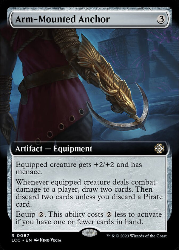 Arm-Mounted Anchor (Extended Art) - Magic: The Gathering