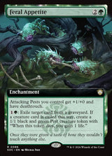 Feral Appetite (Extended Art) - Magic: The Gathering