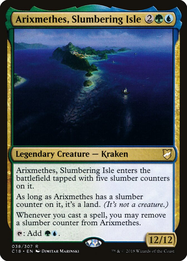Arixmethes, Slumbering Isle - Magic: The Gathering
