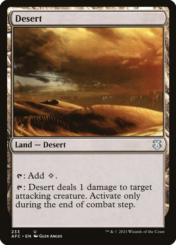 Desert - Magic: The Gathering