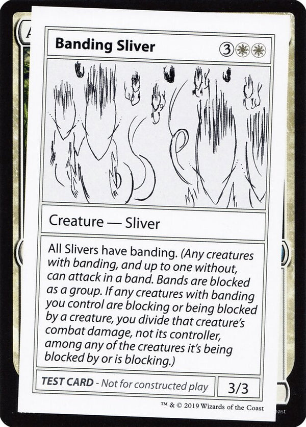 Banding Sliver (No PW Symbol) - Magic: The Gathering