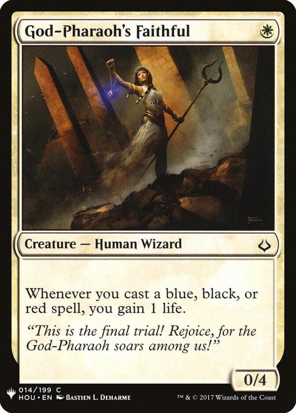 God-Pharaoh's Faithful - Magic: The Gathering