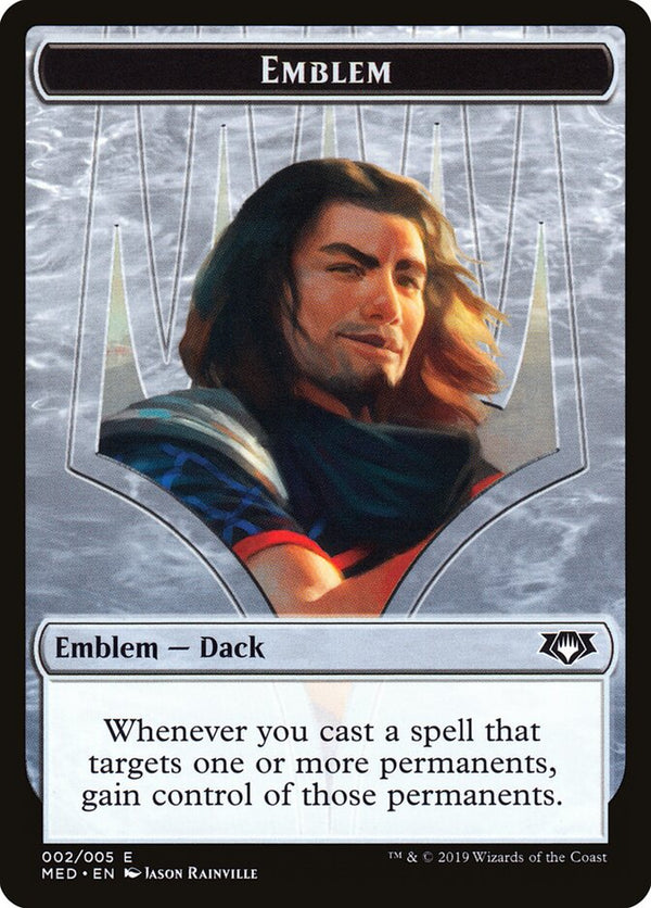 Emblem - Dack Fayden - Magic: The Gathering