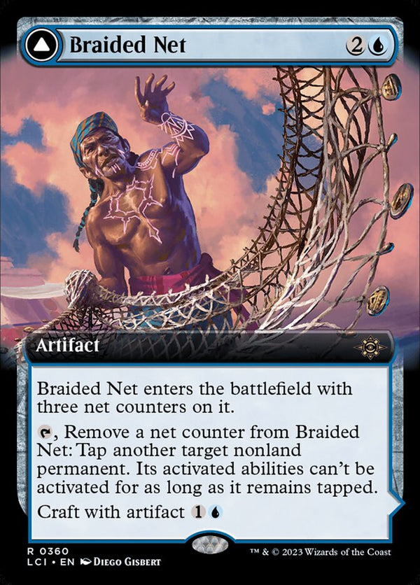 Braided Net (Extended Art) - Magic: The Gathering