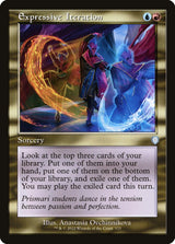 Expressive Iteration (Retro Frame) - Magic: The Gathering