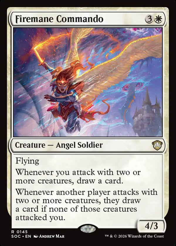 Firemane Commando - Magic: The Gathering