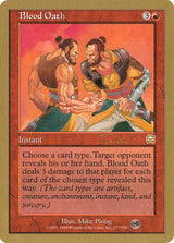 Blood Oath - 2001 Jan Tomcani (MMQ) (SB) - Magic: The Gathering