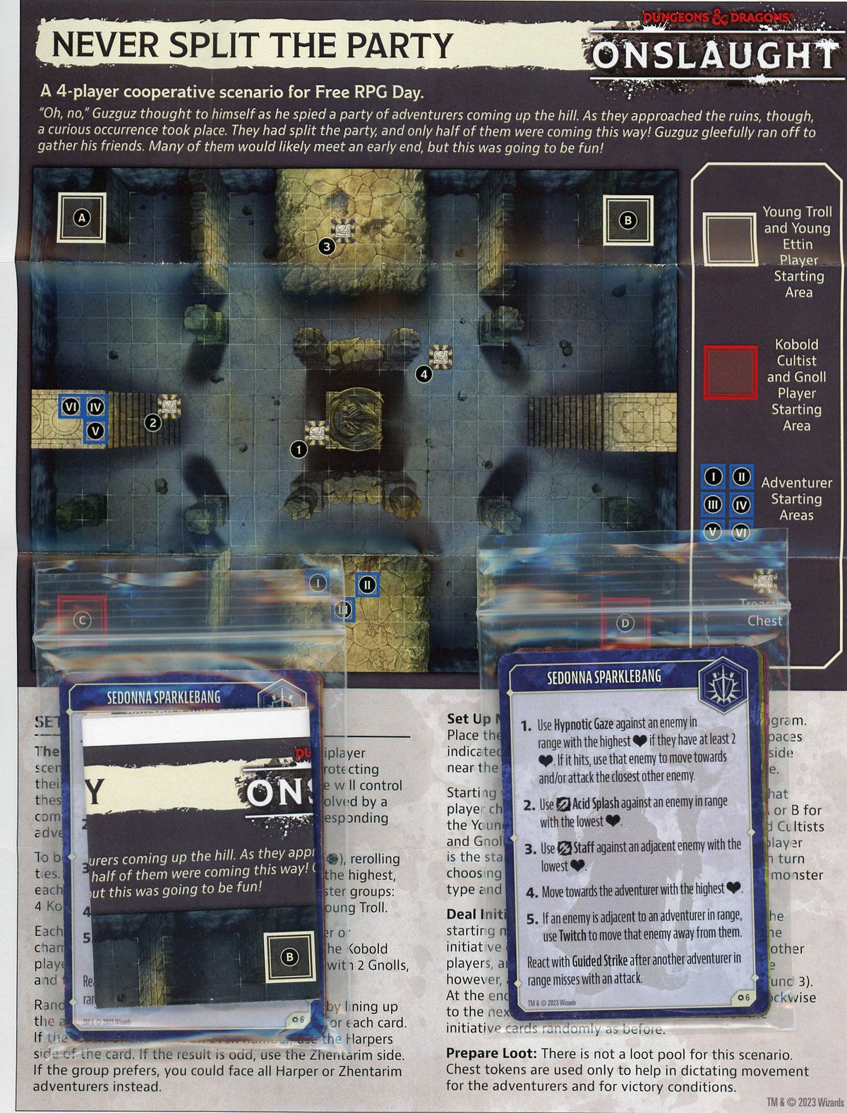 Dungeons & Dragons: Onslaught – Never Split the Party