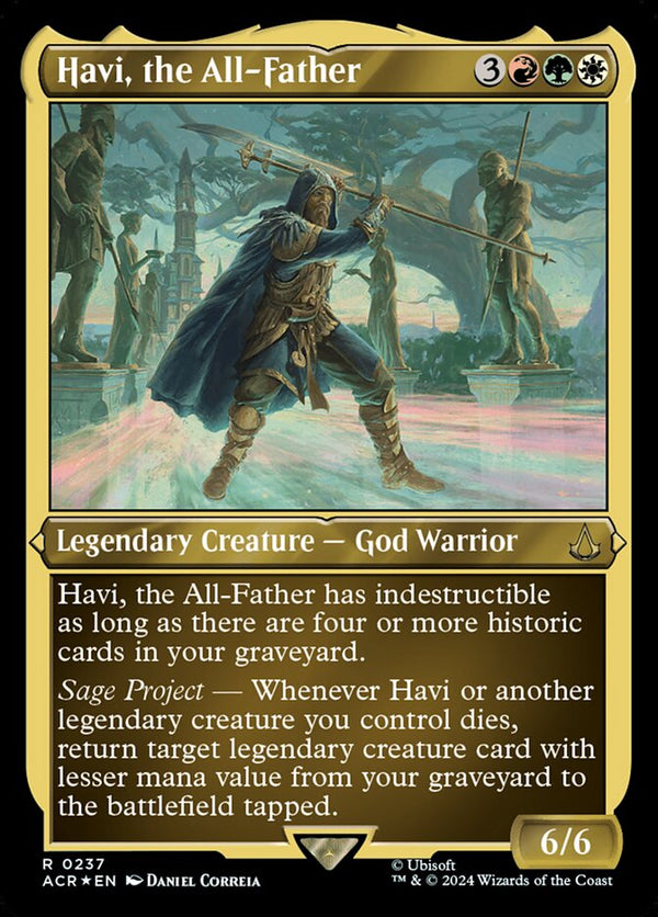 Havi, the All-Father (Foil Etched) - Magic: The Gathering