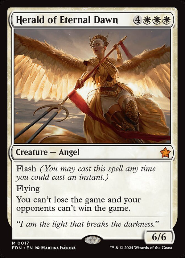 Herald of Eternal Dawn - Magic: The Gathering